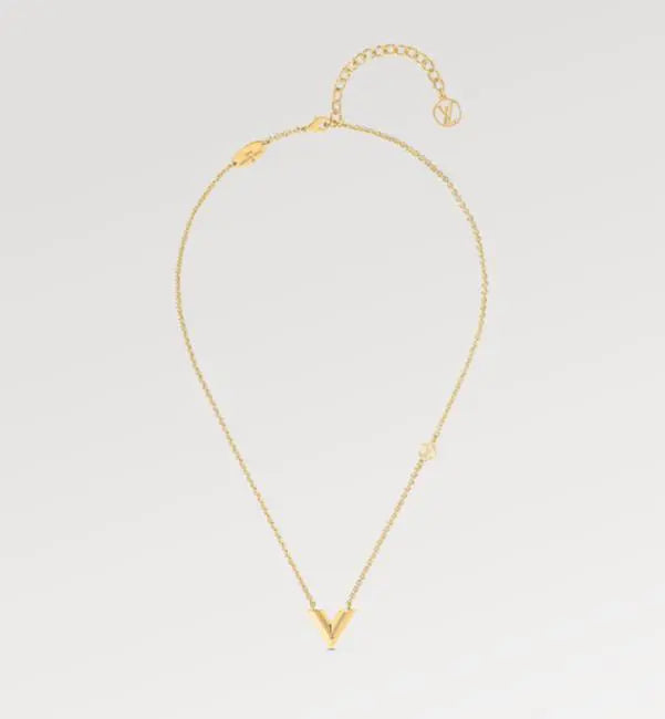 LV ルイ・ヴィトン エッセンシャル V ネックレス M00857