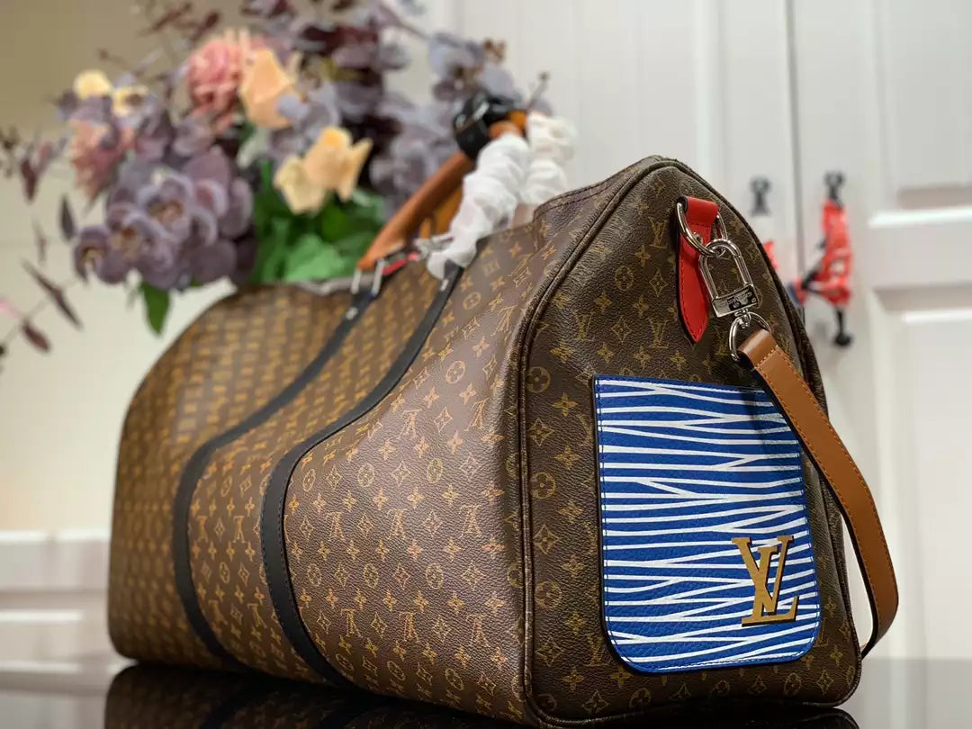 キーポル バンドリエール 50 モノグラム コーティングキャンバス M56855 – LW369