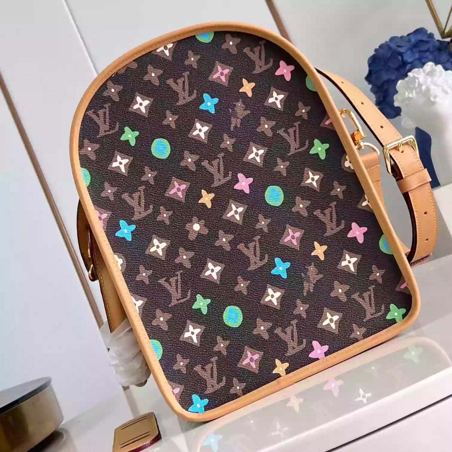 ドッグバッグ チョコレートモノグラム クラギー M47066 – LW376