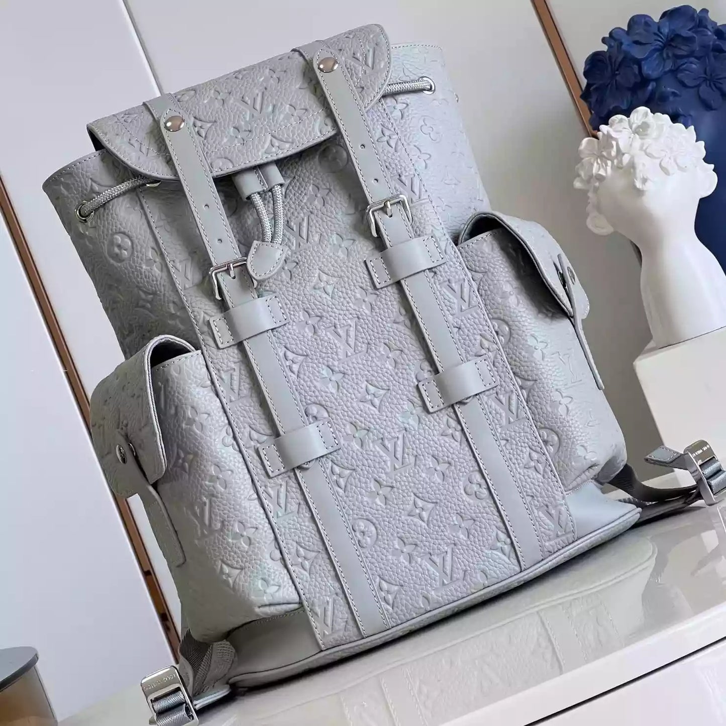 クリストファー PM トリヨンモノグラム グレー M23146 – LW339