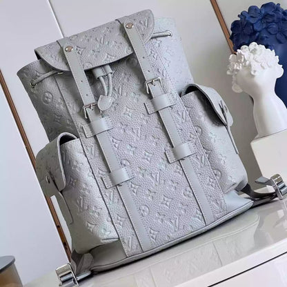 クリストファー PM トリヨンモノグラム グレー M23146 – LW339