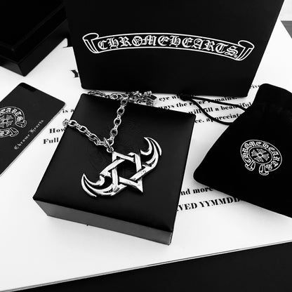 【CHROME HEARTS 】ネックレス、新しいネックレス万能シンプルファッションオーナメント