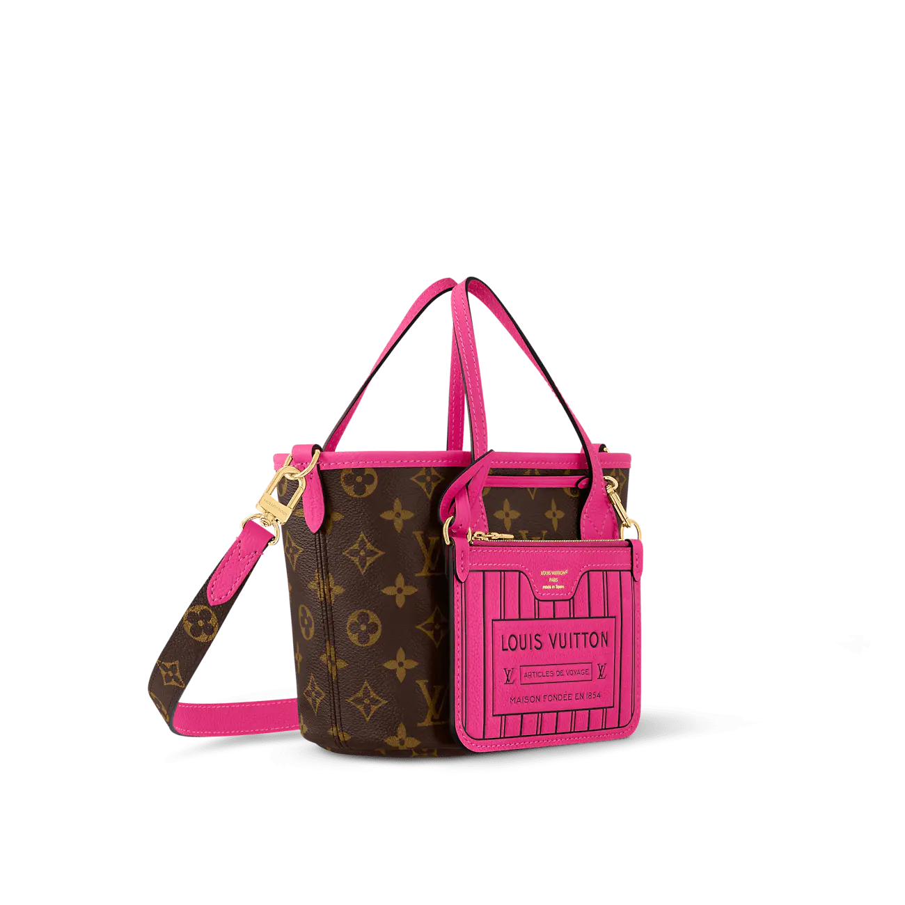 ルイ・ヴィトン M12106 ネヴァーフル・バンドリール インサイド・アウト BB