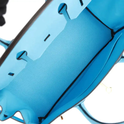 エルメス バーキン 30 セレスト エプソン ゴールド金具