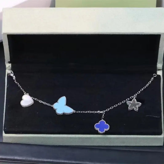 ヴァン クリーフ＆アーペル 四つ葉のクローバー マルチシェイプ ブレスレット