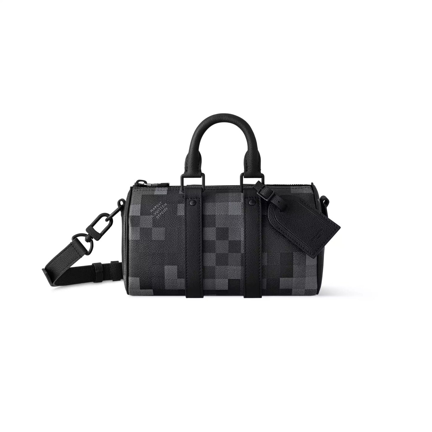 キーポル バンドリエール 25 バッグ ブラック ダモフラージュ ブラック キャンバス M14919 – LW413