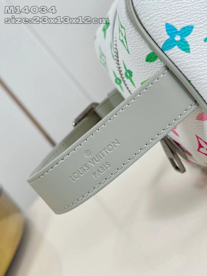 モノグラム イリデッセント ディスカバリー ロッカー ドップキット グラデーショングレー M14034 – LW387