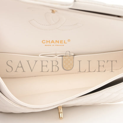 シャネル キャビア キルティング ミディアム ダブルフラップ 1179289 (25*15*6cm)