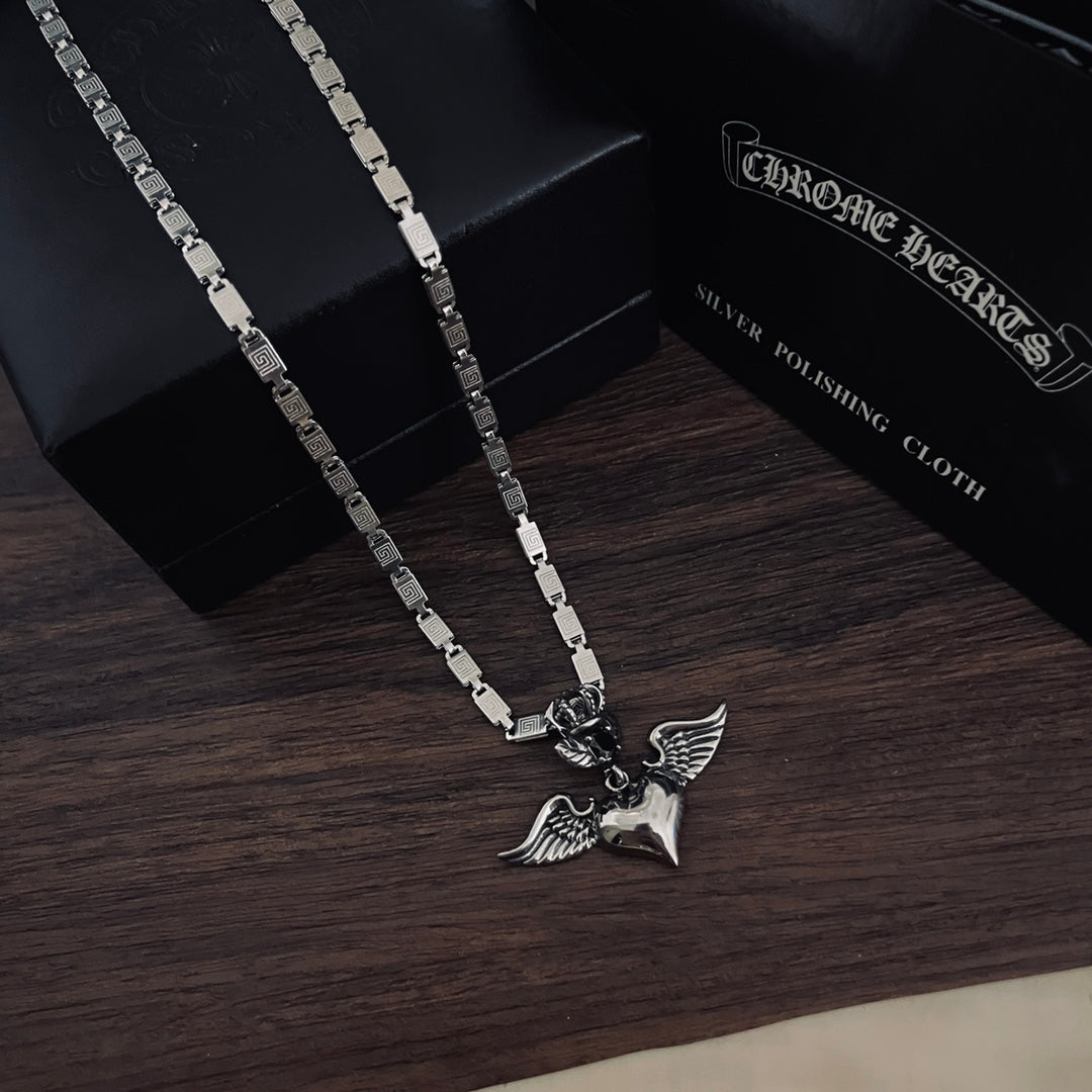 【CHROME HEARTS 】ネックレス、新しいネックレス万能シンプルファッションオーナメント