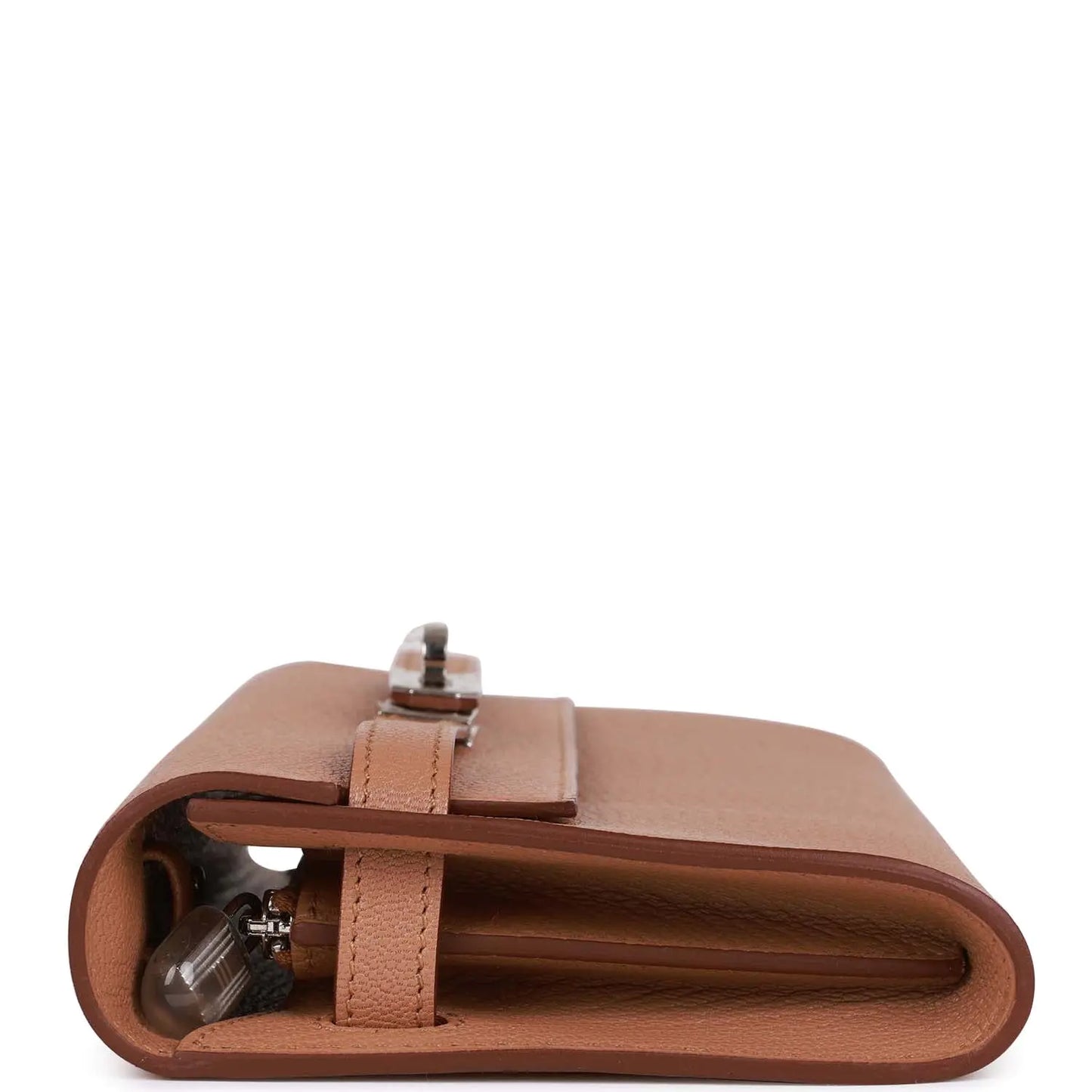 エルメス ケリーウォレット トゥゴー ケブラチョ シェーブル パラジウム金具