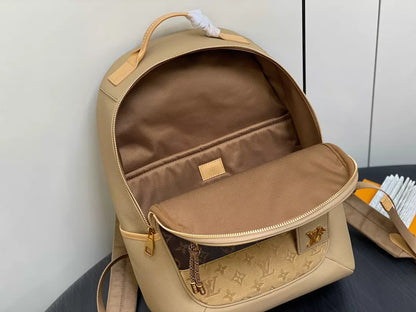 ルイ・ヴィトン アウトドア バックパック ベージュ 牛革 – LW149