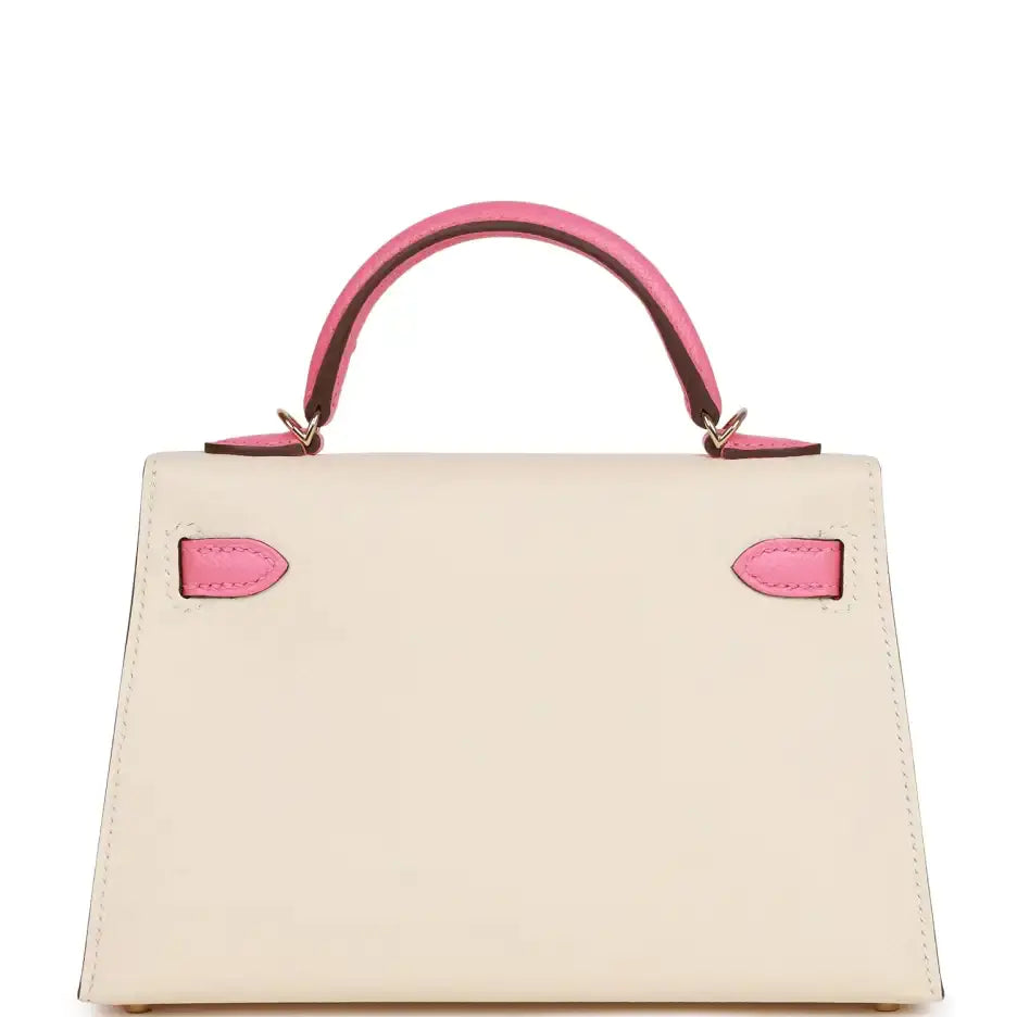 エルメス スペシャルオーダー（HSS）ケリー・セリエ 20 ナタ＆ローズアザリー エプソム パーマブラス金具