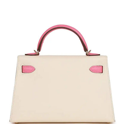 エルメス スペシャルオーダー（HSS）ケリー・セリエ 20 ナタ＆ローズアザリー エプソム パーマブラス金具