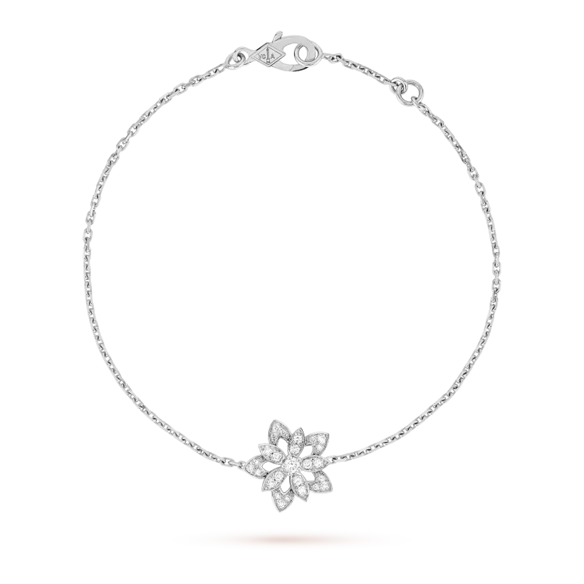 ヴァン クリーフ＆アーペルのロータス ホローアウト ブレスレット（ミニスタイル）の新着商品