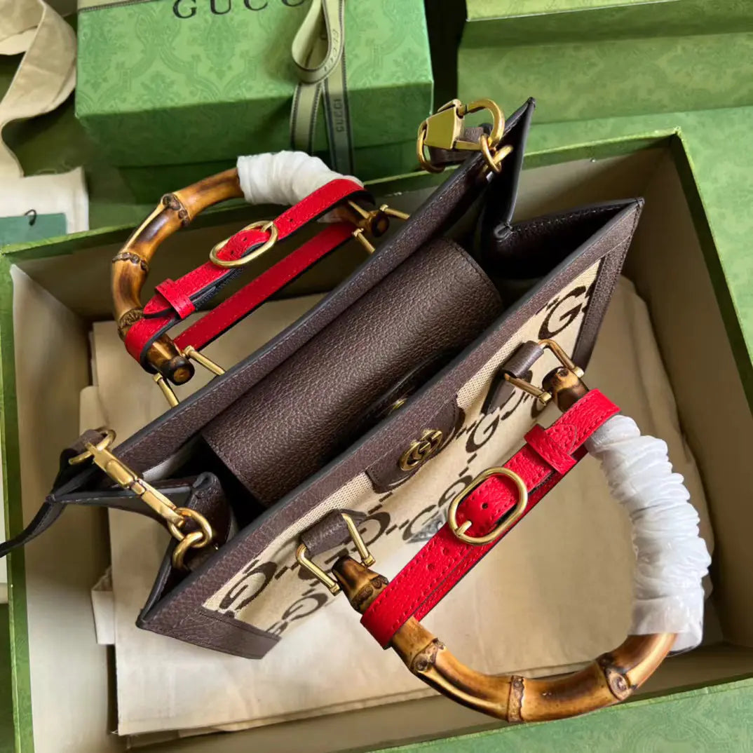 グッチ ダイアナ ジャンボ GG スモール トートバッグ