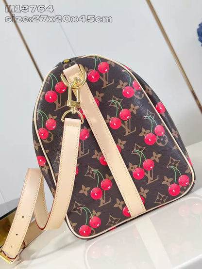 X 村上隆 キーポル バンドリエール 45 バッグ M13764 – LW355