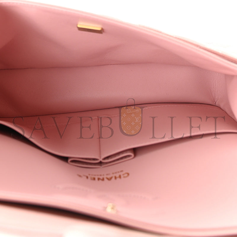 シャネル キャビア キルティング ミディアム ダブルフラップ 1169700 (25*15*6cm)