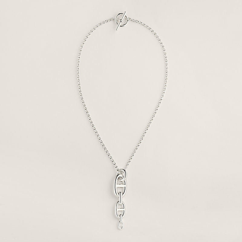 エルメス シェーヌ ダンクル アンシャネ ネックレス、ラージの新商品