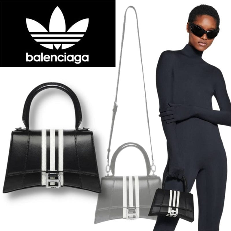 BALENCIAGA×ADIDAS HOURGLASSコラボスモール ハンドバッグ