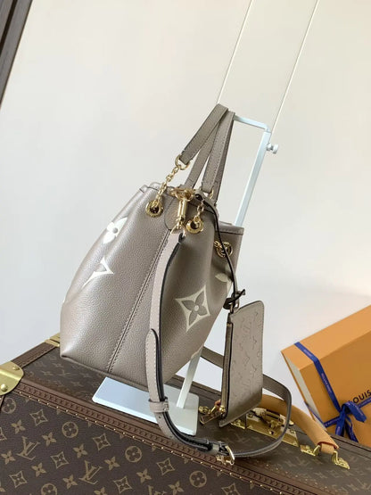 LV バンドル バイカラー モノグラム アンプラント レザー - レディース - ハンドバッグ